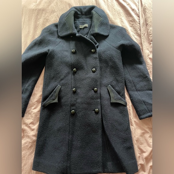 Tocca Virgin Wool Coat - Picture 2 of 5